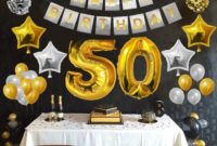 Dekorationen Zum 50. Geburtstag Tipps Für Eine Unvergessliche Nacht 2