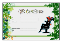 10+ Free Printable Beauty Salon Gift Certificate Templates in Free Spa Gift Certificate Templates For Word