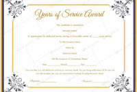13 Best Years Of Service Award Images On Pinterest | Award pertaining to Top Free Retirement Certificate Templates For Word