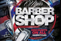 20+ Barber Shop Flyer Template Psd, Indesign &amp;amp; Ai Format intended for Fascinating Barber Shop Certificate Free Printable 2020 Designs