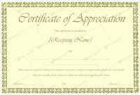 89+ Elegant Award Certificates For Business And School Events throughout Simple Recognition Certificate Editable