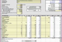 Amazing Building Cost Spreadsheet Template