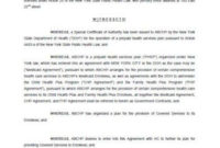Amazing Doctor Patient Contract Template