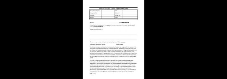 Amazing Film Distribution Contract Template