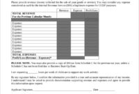 Amazing Independent Contractor Profit And Loss Statement Template