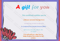 Artistic Frame Gift Certificate Template for Best Certificate For Best Dad 9 Best Template Choices