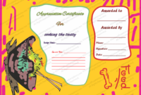 Award Certificate For Best Cooking - For Word within Certificate For Best Dad 9 Best Template Choices