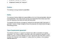 Awesome Casual Worker Contract Template