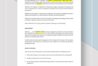Awesome Consulting Services Contract Template