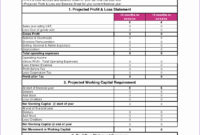 Awesome Financial Statement Spreadsheet Template