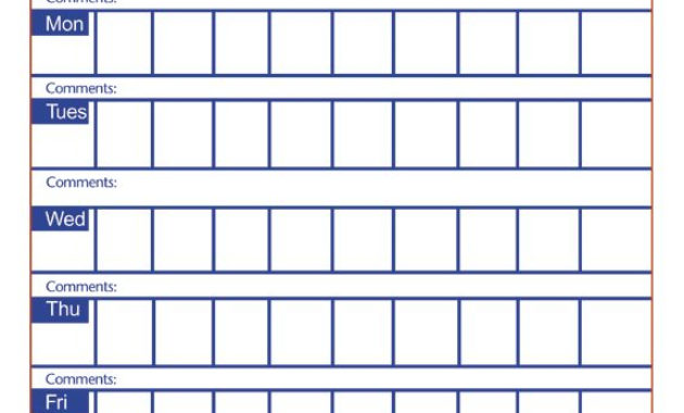 Awesome Glucose Monitoring Log Template