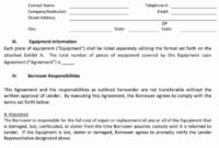 Awesome Personal Loan Statement Template