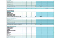 Awesome Rental Profit And Loss Statement Template