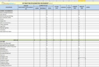 Awesome Residential Cost Estimate Template 2