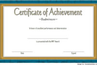 Badminton Achievement Certificate Free Printable 6 In 2020 for Badminton Certificate Templates