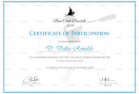 Baseball Participation Certificate Design Template In Psd pertaining to Best Coach Certificate Template Free 9 Designs