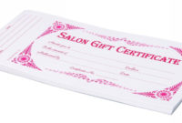 Berkeley Beauty Company Inc Salon Gift Certificate 315 intended for Salon Gift Certificate