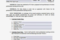 Best Catering Service Contract Template