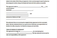 Best College Roommate Contract Template
