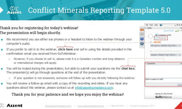Best Conflict Minerals Policy Statement Template