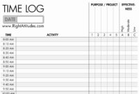 Best Project Manager Daily Log Template