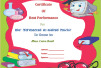 Best Science Student Award Certificate Template in Top Science Achievement Award Certificate Templates
