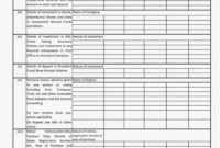 Best Statement Of Assets And Liabilities Template