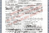 California Death Certificate - Copy | Stella&amp;#039;S Place with Professional Blank Death Certificate Template 7 Documents