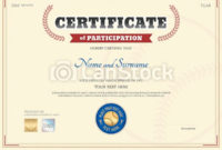Certificate Kids Camp. Certificate Of Participation throughout Best Baseball Certificate Template Free 14 Award Designs