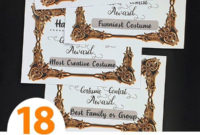 Costume Contest Award Printables | Halloween Costume intended for Top Best Costume Certificate Printable Free 9 Awards