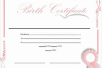Dog Birth Certificates Templates New Free 6 Editable pertaining to Rabbit Adoption Certificate Template 6 Ideas Free