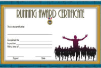 Download 10+ Running Certificate Templates Free inside Athletic Award Certificate Template