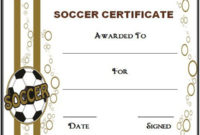 Editable Soccer Award Certificate Templates || Free inside Stunning Soccer Achievement Certificate Template