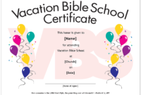 Essential Church Certificates - Children&amp;#039;S Edition pertaining to Printable Vbs Certificates Free