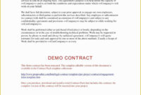 Fantastic Casual Worker Contract Template