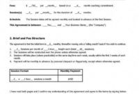 Fantastic Fitness Instructor Contract Agreement Template