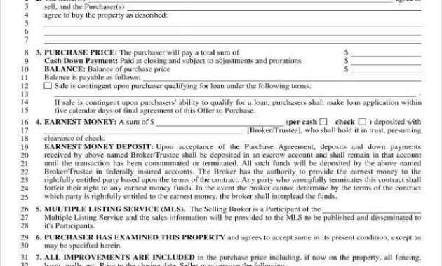Fantastic House Sale Contract Template