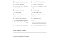 Fascinating Behavior Contract Template For Teenagers