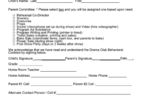 Fascinating Behavior Contract Template For Teenagers