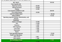 Fascinating Budget Financial Statement Template