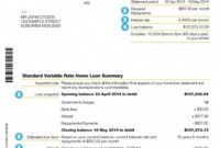 Fascinating Mortgage Statement Template