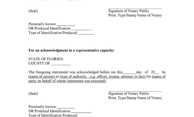 Fascinating Notary Statement Template