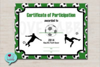 Free 15+ Sample Football Certificate Templates In Pdf in Amazing Soccer Certificate Template Free 21 Ideas