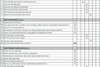 Free Cost Evaluation Template