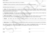 Free Earnest Money Contract Template