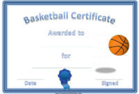 Free Editable Basketball Certificates | Customize Online throughout Stunning Basketball Tournament Certificate Template Free