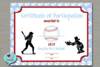 Free Printable Baseball Award Certificates Templates In pertaining to Simple Baseball Award Certificate Template