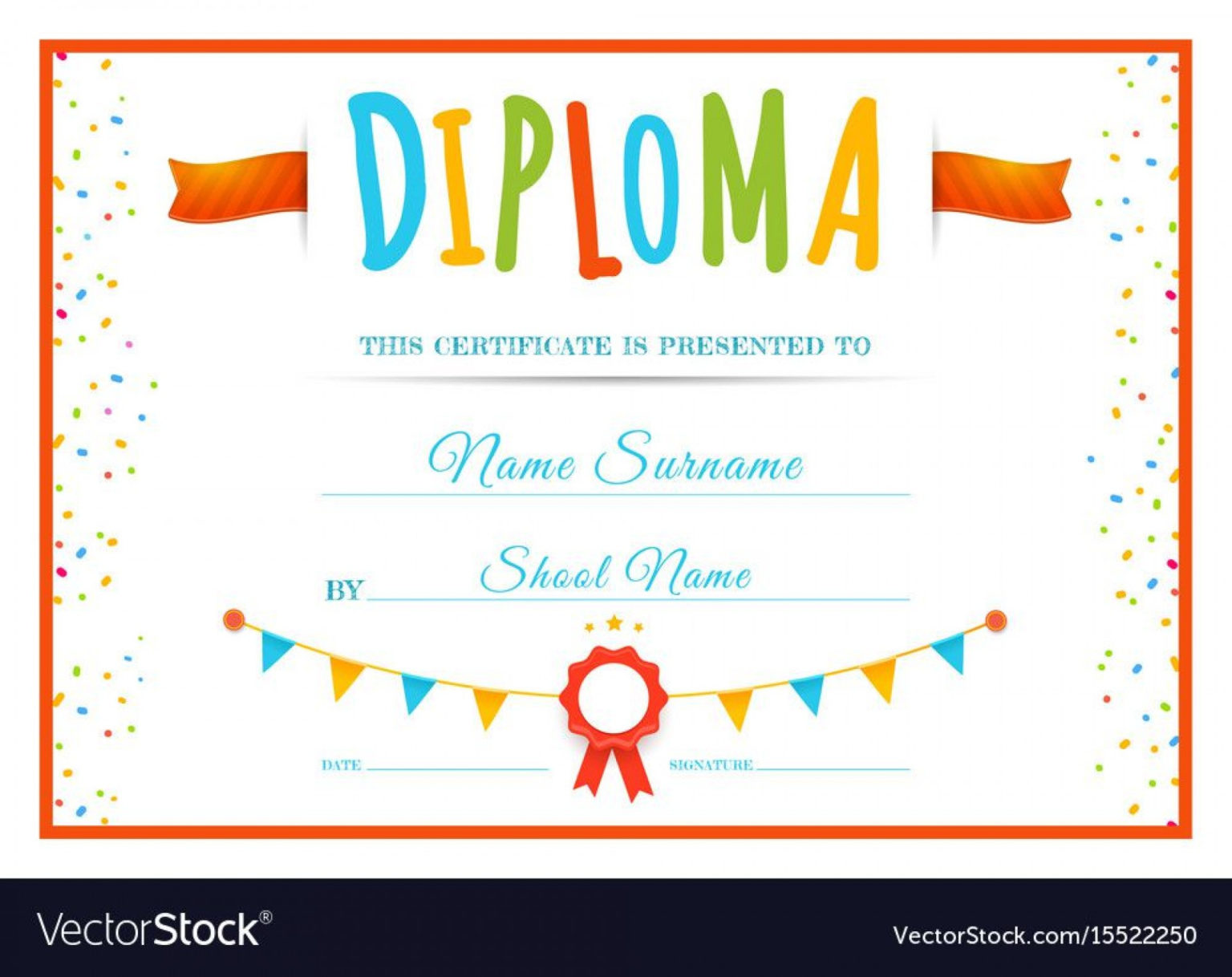Professional Daycare Diploma Certificate Templates Roayaanews