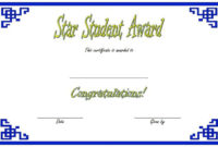Free Star Student Certificate Template (Version 7) In 2020 with Best Girlfriend Certificate 7 Love Templates