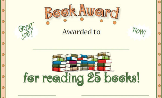 Free! Wonderful Reading Award For Students Who Have Read regarding New Super Reader Certificate Template